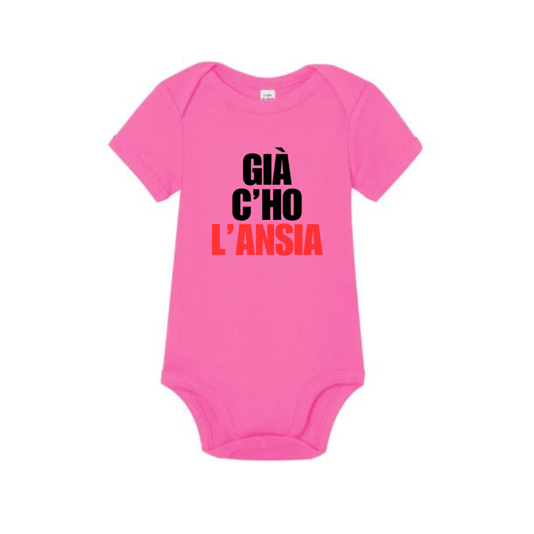 Baby Body Personalizzato - Ansia