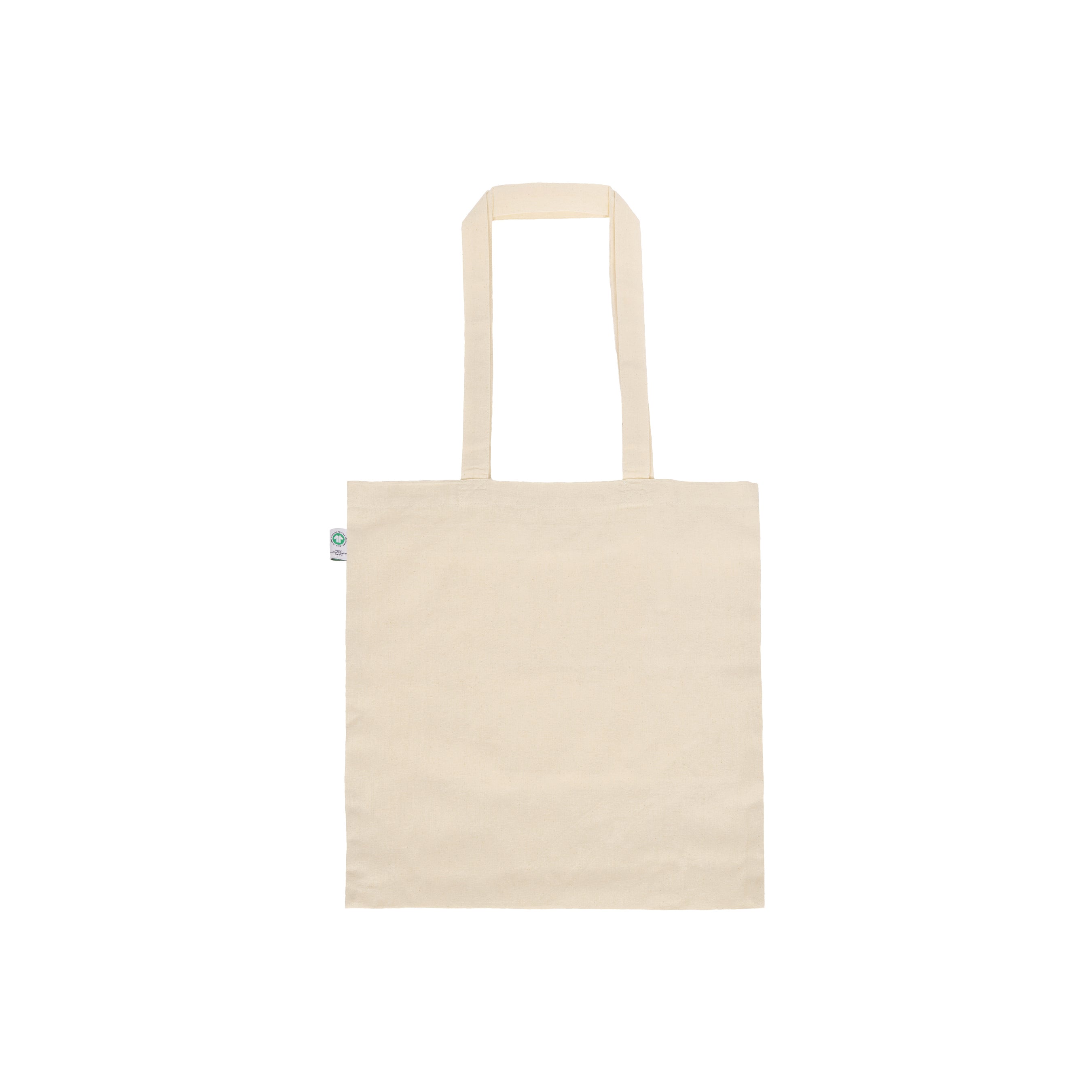 Shopping Bag in Cotone Organico con Soffietto