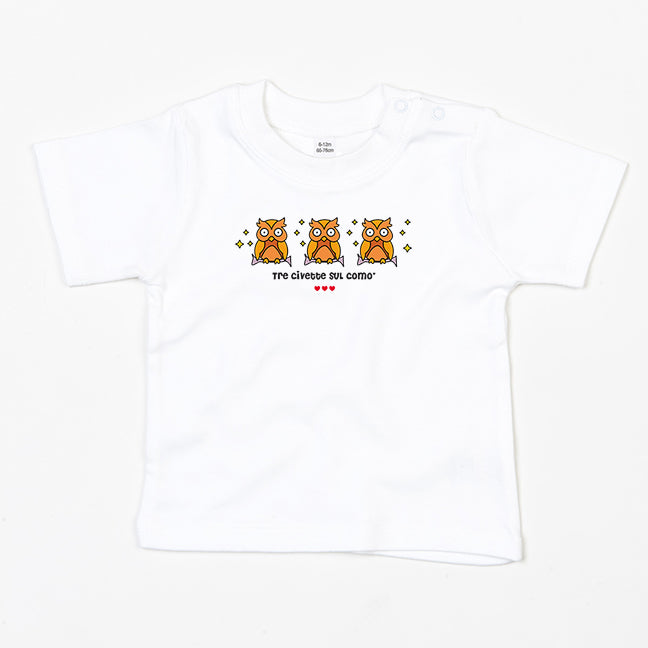 Tre Civette T-Shirt Baby Neonato